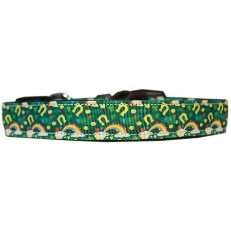 MIRAGE PET PRODUCTS Lucky Puppy Charms Nylon Dog Collar Large 125-287 LG
